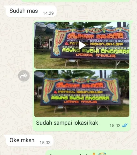 Pengiriman Papan Bunga Kebayoran Lama Utara