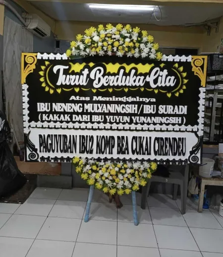 Papan Bunga Duka Kebayoran Lama Utara