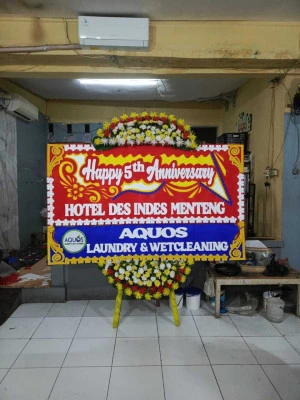 Papan Bunga di Kebayoran Lama Utara