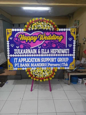 Papan Bunga di Kebayoran Lama Utara